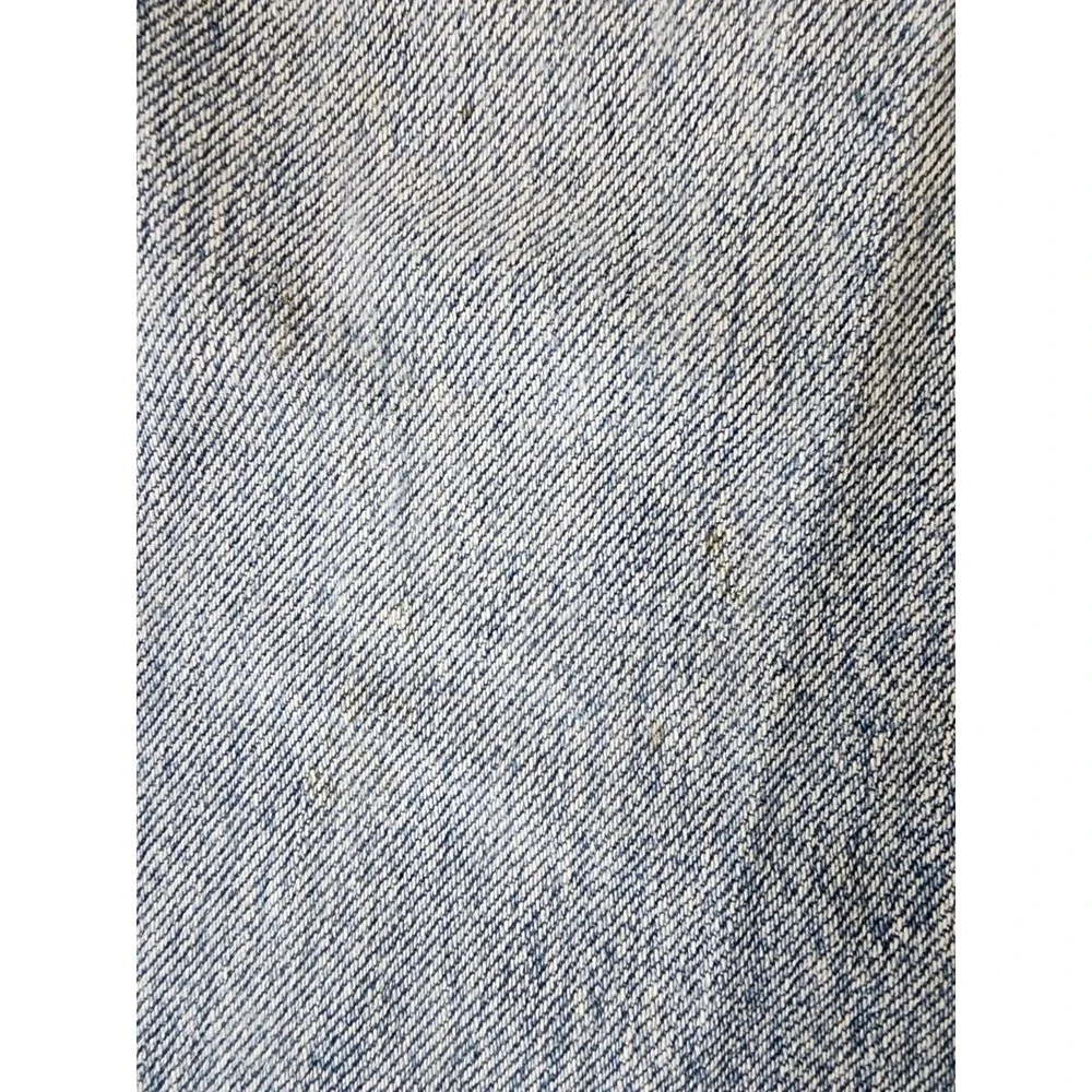 Levi's 501 Original Button Fly Jeans Men's W34 L30 Light Wash Straight Leg 100%